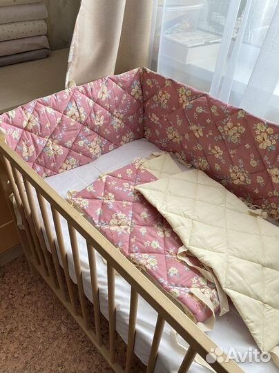 Бортики в кроватку