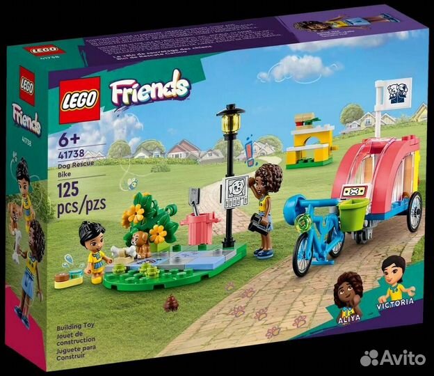 Конструктор lego Friends 41738 Dog rescue bike