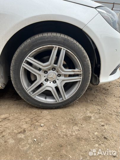 Литые диски r17 на mercedes