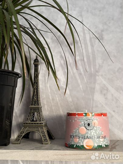 Аромасвечи ручной работы с росписью