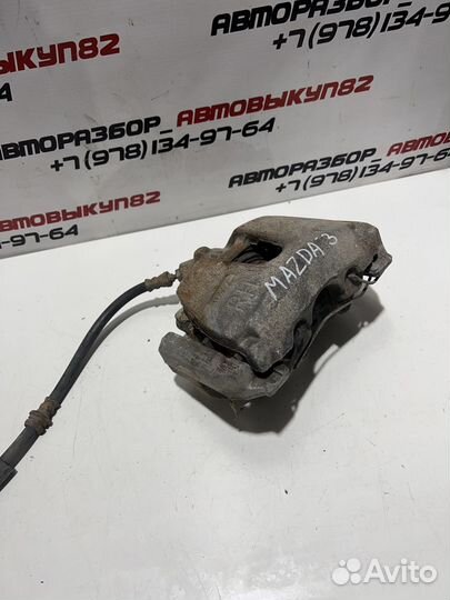 Суппорт передний правый левый Mazda 3 BK