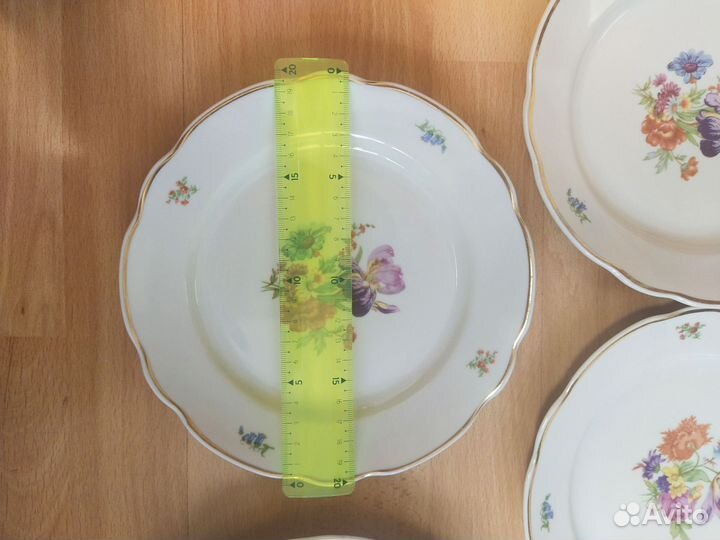 Тарелки дулево мейсинский букет