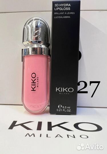 Блеск для губ kiko milano