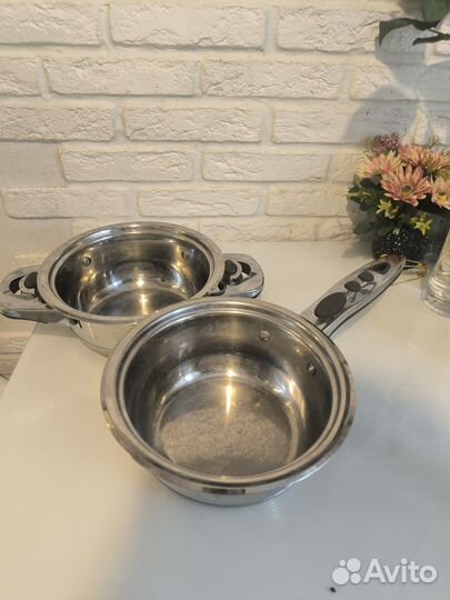 Кастрюли без крышек