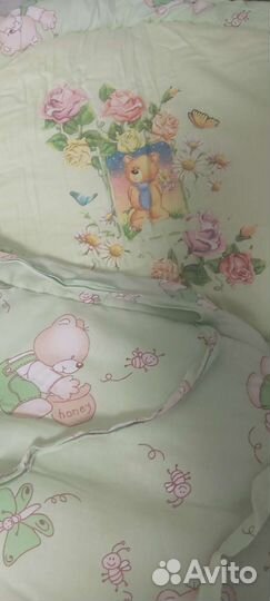 Бортики для детской кроватки