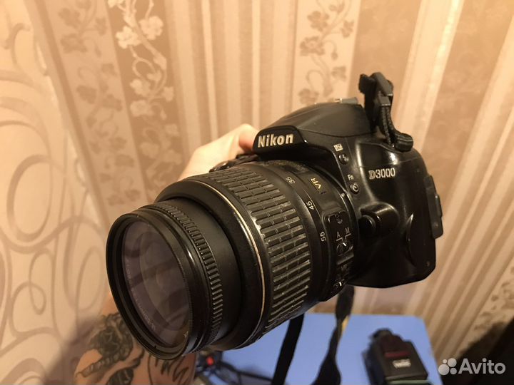 Зеркальный фотоаппарат nikon d3000