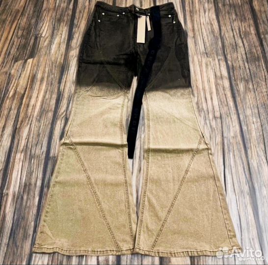 Rick owens banana cut bolan cream