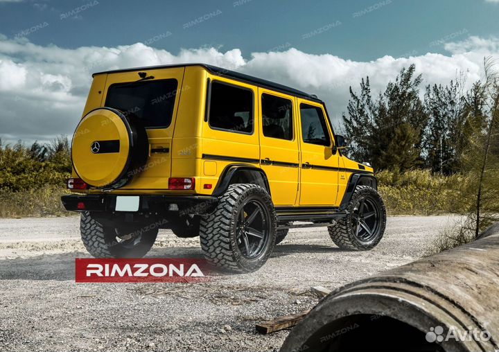 Кованые диски R21 на Mercedes GLE 53 AMG