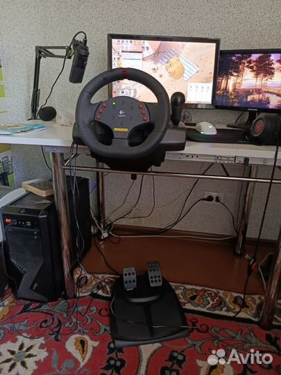 Руль Logitech momo racing mod 900 градусов