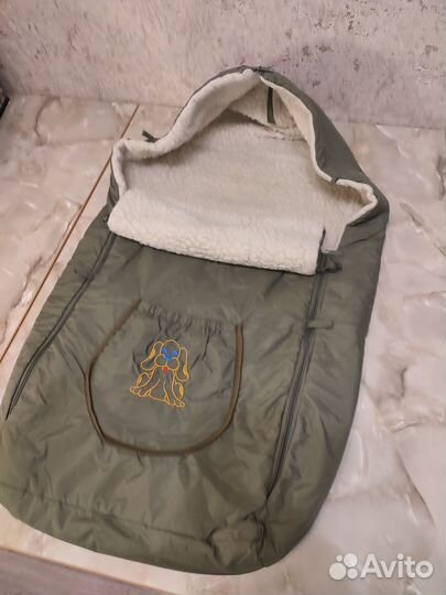 Конверт зимний для малыша 0-1.5 лет