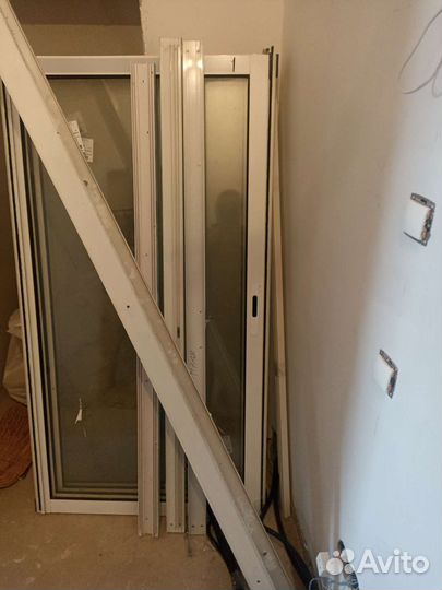 Алюминиевые окна на балкон бу