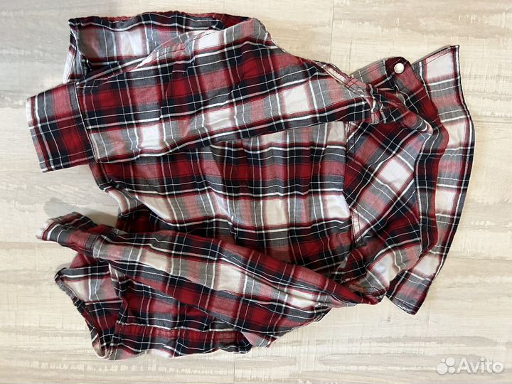 Джинсовая рубашка для девочки