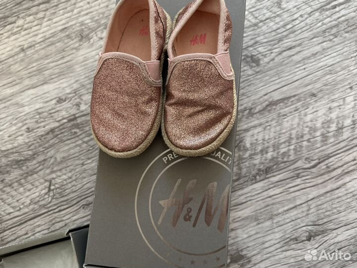 Макасины H&M для девочки