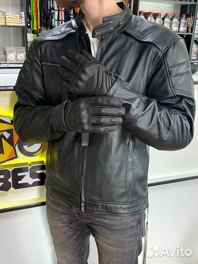 Мотокуртка кожаная shima Blake