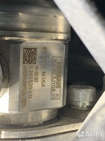 Тнвд nissan qashqai j11 2,0 mr20 2018