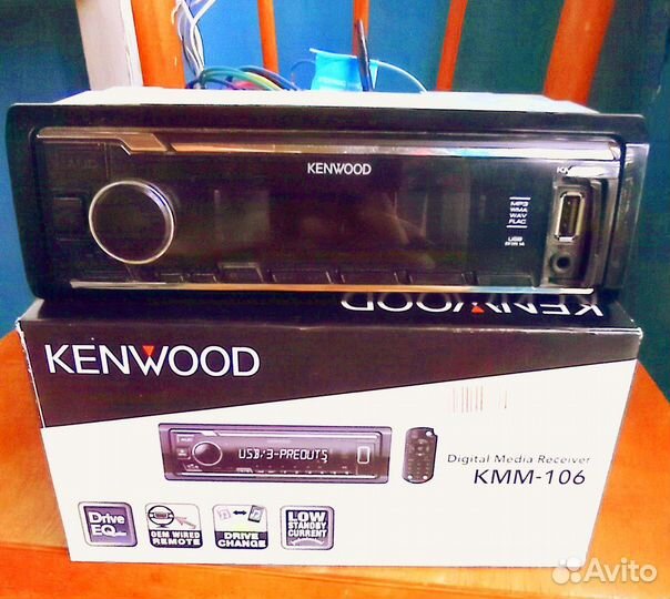 Автомагнитола kenwood