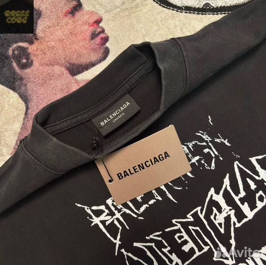 Лонгслив Balenciaga Diy Metal