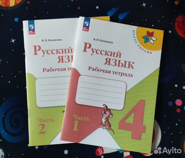 Рабочая тетрадь по русскому 4 класс Канакина