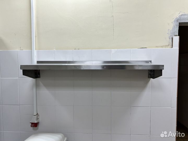 Полки из нержавейки бу