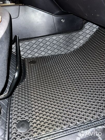 Эва коврики+ экокожа 3d