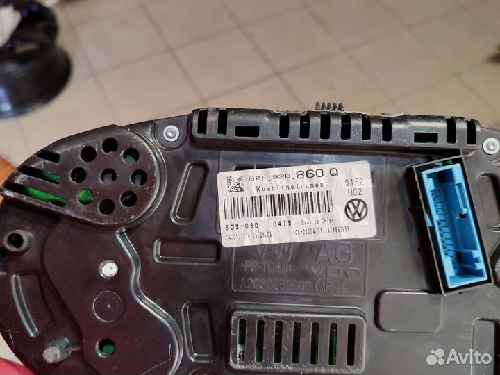 Панель приборов Volkswagen Polo 860Q