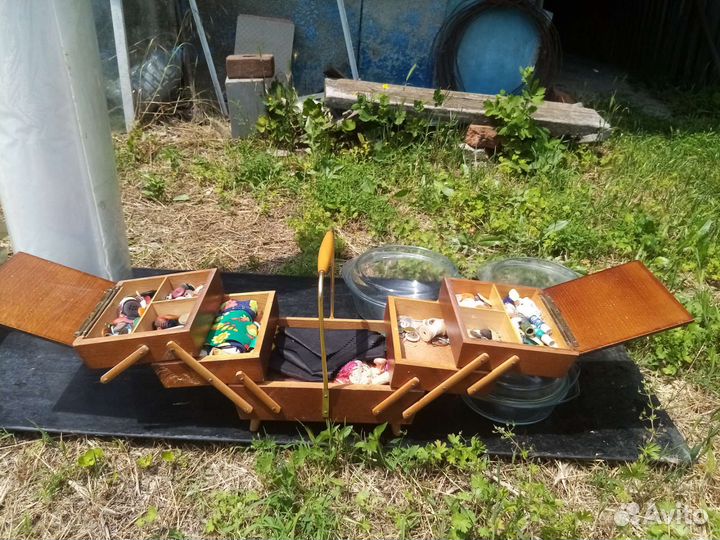 Мойка, швейный шкатул, орг стекло