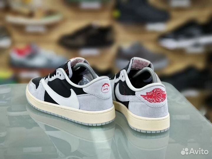 Nike Air Jordan 1 Low x Travis Scott Light Grey