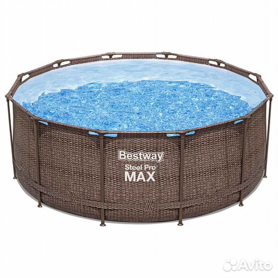 Каркасный бассейн Ротанг 366х122 см