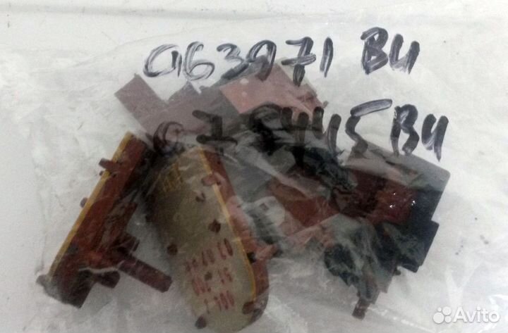 Кнопка Бу сма Ariston AT104EX зам. 01015110