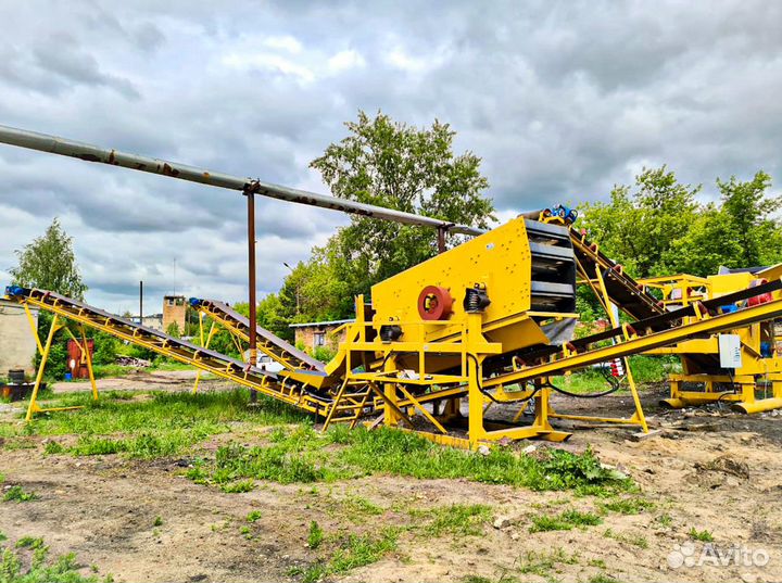 Дробильно-сортировочный комплекс дск-80М,дробилка