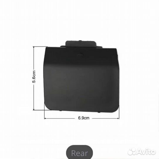 Заглушка бампера BMW 5 E60 для M tech (букс.Крюка)