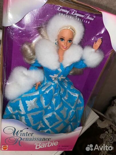 Барби кукла Barbie Winter Renaissance 1996 г