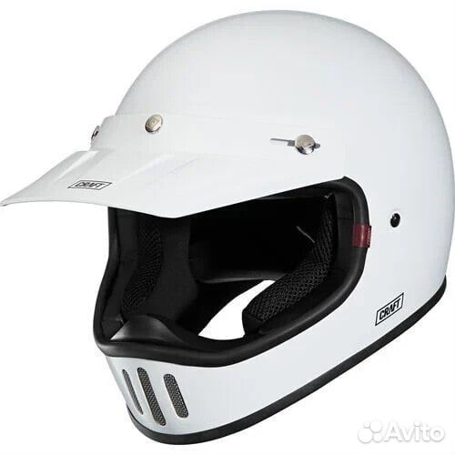 Craft MX-Line 1.0 - Retro 3C White Motocross Мотош