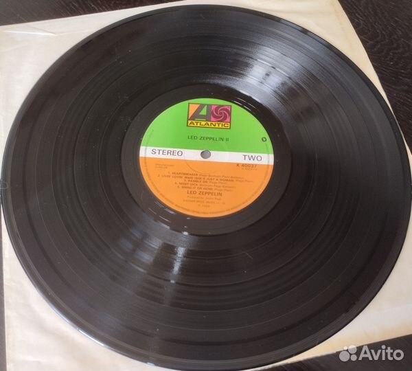 LED zeppelin-LED zeppelin II 1969 UK EX