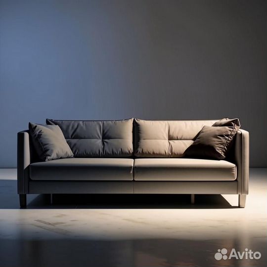 Диван розовый