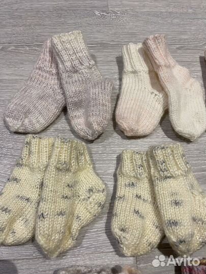 Носочки для новорожденного
