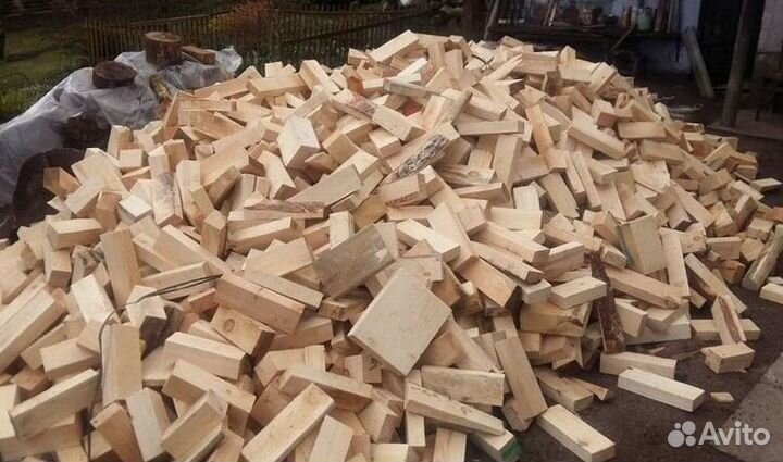 Дрова березовые нарубленные