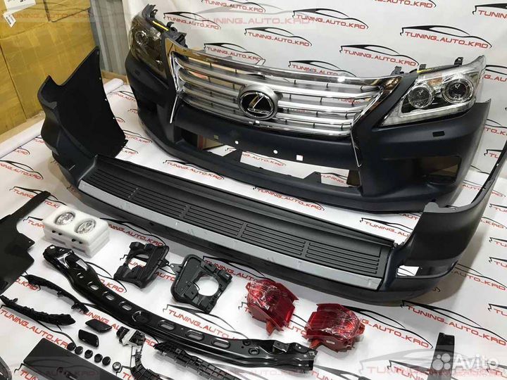 Рестайлинг Lexus LX570 c 07-12г в 12-15г W7713