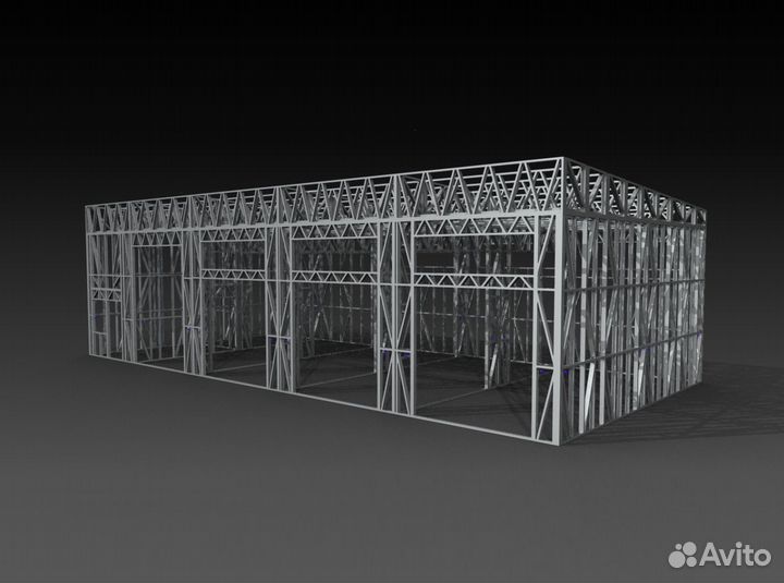 Лстк каркас сто на 4 поста (от производителя)