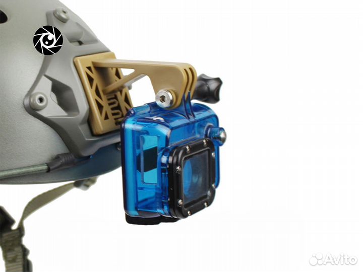 Крепление для экшн-камер на тактический шлем хаки