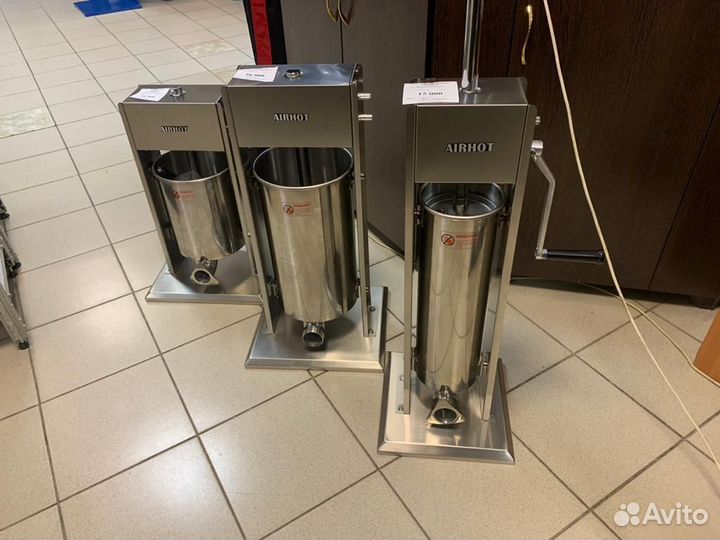 Шприц колбасный Airhot SV - 7/10 /15 л