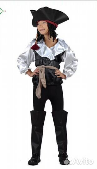 Костюм пирата и пиратки в прокат