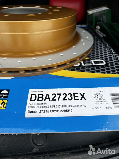 Тормозной диск зад toyota LC200 /lexus Lx570