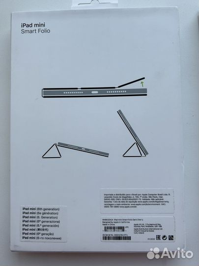 Чехол Apple Smart Folio для iPad mini 6 оригинал