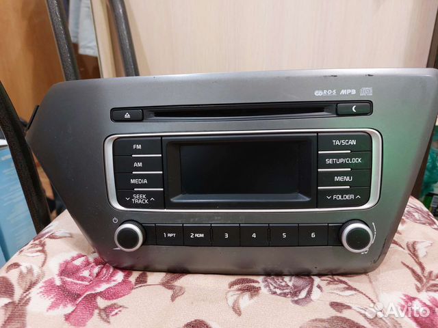 Штатная магнитола на kia rio 3 2017