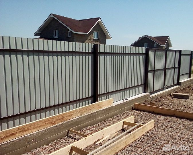 Откатные ворота под ключ