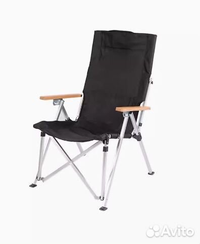 Кресло кемпинговое черное