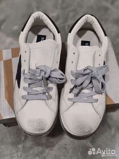 Кеды женские натуральная кожа