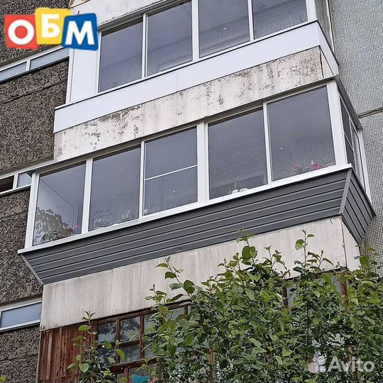 Балконы. Остекление, отделка, утепление под ключ