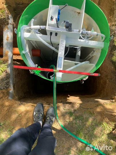 Установка септика под ключ